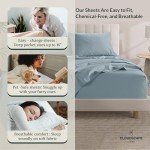 Luxurious 100% Egyptian Cotton King Sheet Set