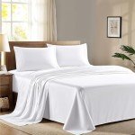 Queen Size 100% Egyptian Cotton Bed Sheet Set