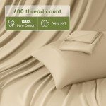 Luxury Egyptian Cotton Queen Bed Sheet Set