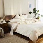 Brooklinen Luxury Cotton Duvet Cover, Full/Queen, Cream