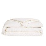 Brooklinen Luxury Cotton Duvet Cover, Full/Queen, Cream