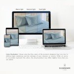 Luxurious 100% Egyptian Cotton King Sheet Set