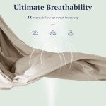 Shilucheng King Linen Duvet Cover Set - 3 Piece