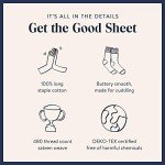 Brooklinen Luxury Cotton Duvet Cover, Full/Queen, Cream