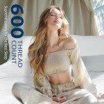 Luxury 100% Cotton King Size Duvet Cover Set