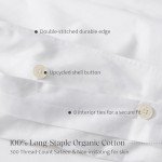 Organic Cotton King Size Duvet Cover Set