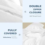 Luxury 100% Cotton King Size Duvet Cover Set