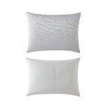 Vera Wang King Duvet Cover Set in Illusion Grey