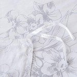 Floral Cotton 3-Piece Duvet Cover Set - King