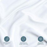 Premium 1800 Soft Queen Duvet Cover - White