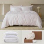 King Size Cooling Cotton Duvet Cover Set