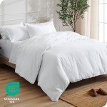 Premium 1800 Soft Queen Duvet Cover - White