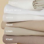 Bedsure Queen White Duvet Cover Set - 3 Pieces