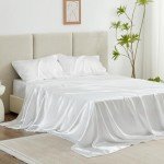 Cozy Full Size Satin Sheet Set - 4 Pieces