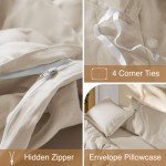 SONORO KATE King Size French Linen Duvet Set