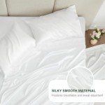 Cozy Full Size Satin Sheet Set - 4 Pieces