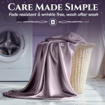 Queen Satin Bed Set – 4-Piece Luxury Sheets