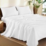 Luxury 100% Cotton King Bed Sheet Set