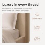 Luxury Supima Cotton Queen Sheet Set, 1200 TC