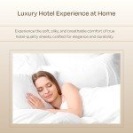 Buttery Soft White California King Bed Sheet Set