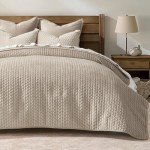 Luxury Velvet King Size Quilt Set - 3 Pieces