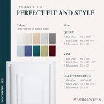 Luxurious 100% Egyptian Cotton Queen Sheet Set