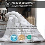 Luxurious King Size Goose Down Comforter Set