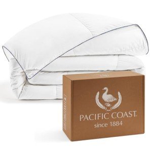 Pacific Coast King Size Fluffy Goose Down Comforter