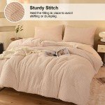 Cozy Cream King Size 3-Piece Comforter Set