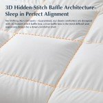 Pacific Coast King Size Fluffy Goose Down Comforter