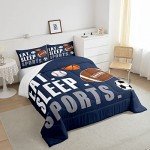 Sports Themed Twin Comforter Set for Kids
