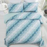 Dinjoy Coastal Queen Quilt Set - Ocean Theme