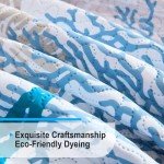 Reversible Coastal Quilt Set Full/Queen - 3 Pieces