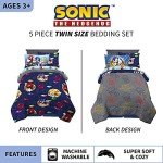 Franco Kids Sonic the Hedgehog Twin Bed Set
