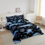 Kawaii Axolotl Comforter Set for Kids & Adults