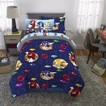 Franco Kids Sonic the Hedgehog Twin Bed Set