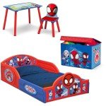 Marvel Spidey Toddler Bed Set with Table and Chair
