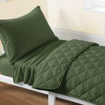 Cozy Olive Toddler Bedding Set for Cribs
