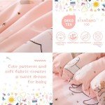 Pink Unicorn Toddler Bedding Set - 4 Pieces