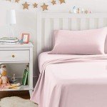 Toddler Lightweight Microfiber 3-Piece Sheet Set - Pink