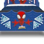 Spidey and Friends 3D Toddler Bed Set