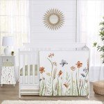 Sweet Jojo Designs 4-Piece Baby Crib Set