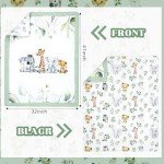 Safari Jungle Baby Crib Bedding Set - 3 Pieces
