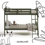 Storkcraft Olive Twin-Over-Twin Bunk Bed