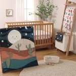 Peanutshell 5-Piece Baby Crib Bedding Set