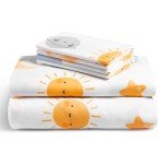 LuxClub 4-Piece Kids Twin Bed Sheet Set