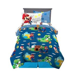 Mario Super Soft 5-Piece Twin Bed Set