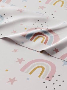 Kids Rainbow Twin Bedding Set - 3 Pieces