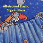 Blue Gamer Twin Bed Sheet Set - 4 Pieces