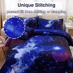 Galaxy Themed 6-Piece Bedding Set for Kids
